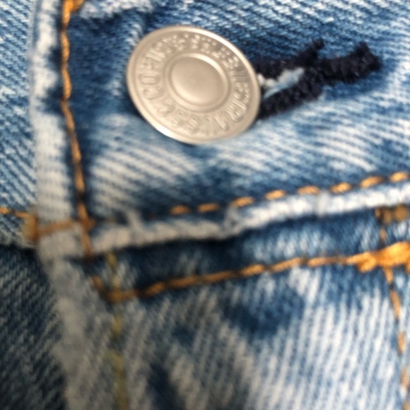 Levi’s 501 90s Straight Leg Denim Jeans Size 33 - Picture 7 of 13
